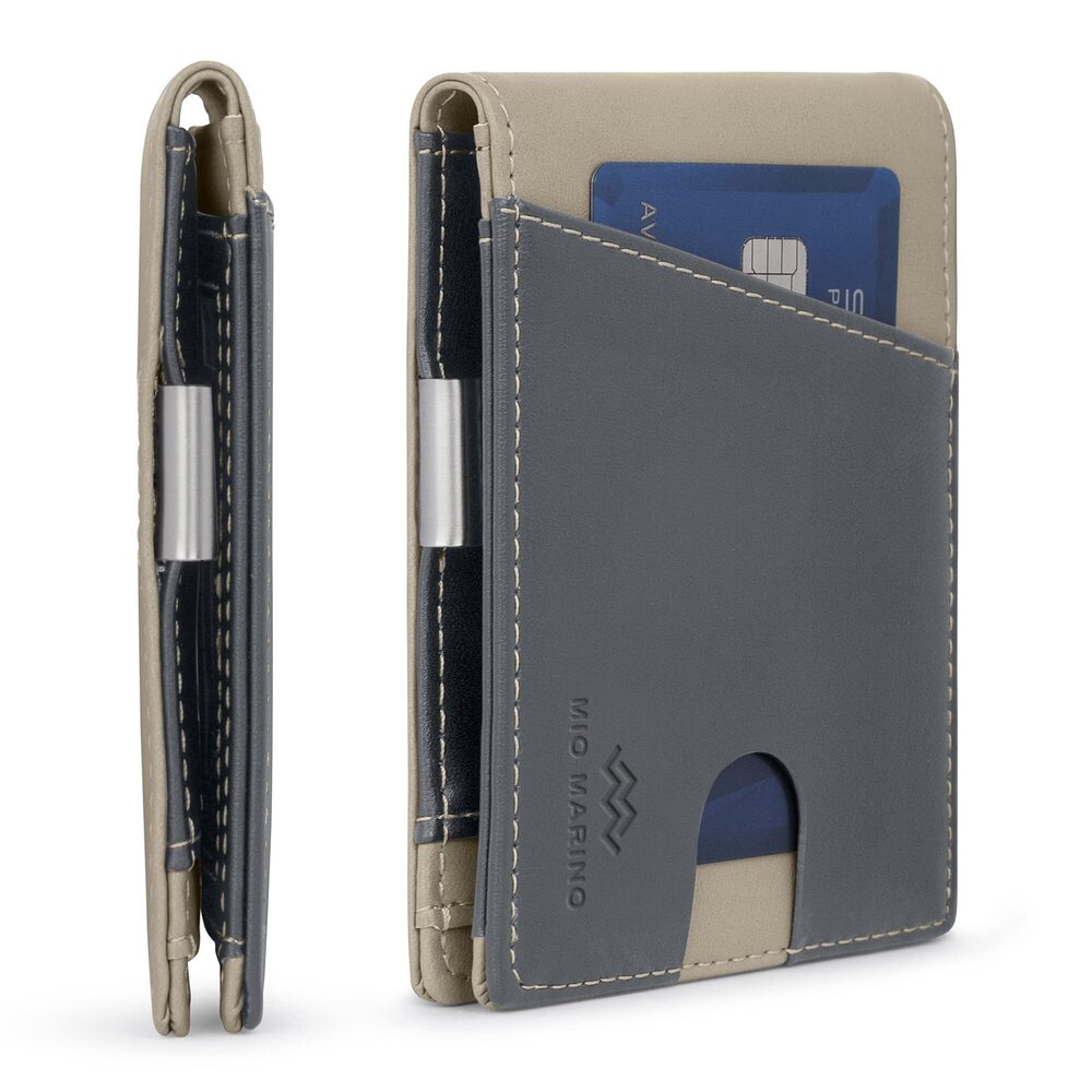 7691 Mio Marino Slim Wallet – Front Pocket Bifold Wallet – Advanced RFID